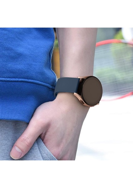Samsung Galaxy Watch 4/5/6/7/fe/40/44 Classic 42/43/46/47MM Uyumlu 20MM Soft Silikon Kordon