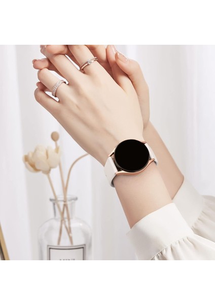 Samsung Galaxy Watch 4/5/6/7/fe/40/44 Classic 42/43/46/47MM Uyumlu 20MM Soft Silikon Kordon indirimleri
