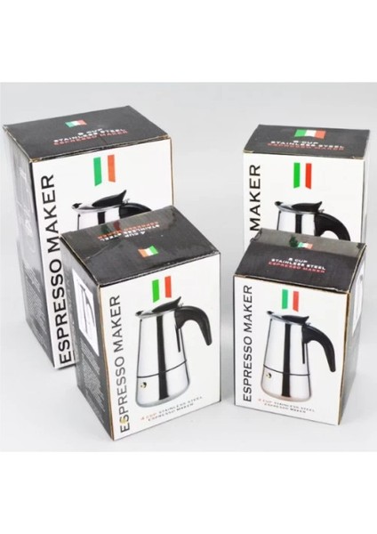Espresso Maker (Moka Pot) 4 Fincan indirimleri