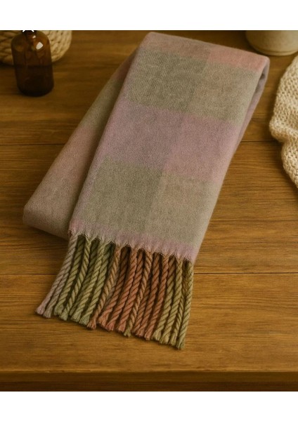 Yumuşak Dokulu Kadın Şal Atkı