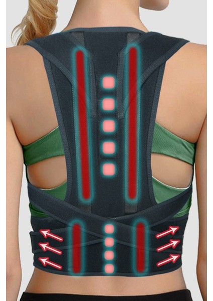 Dik Duruş Korse, Manyetik Omuz ve Sırt Yeleği, Erkek ve Kadın Için