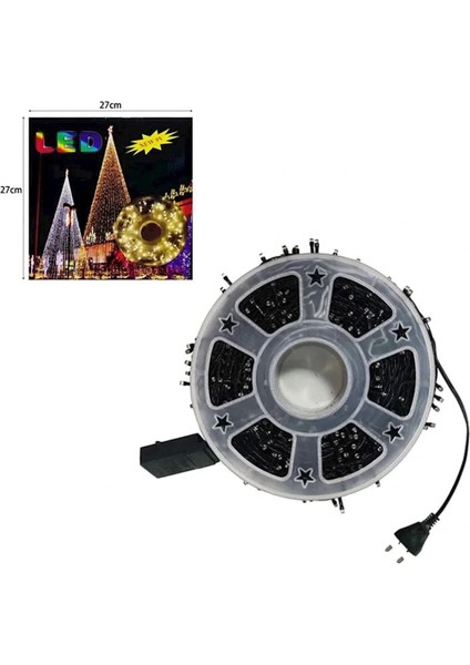 Renkli Vip Profesyonel 25 Metre Renkli LED Işık 220V Fişli Renkli (5051) modelleri