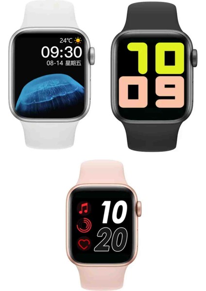 T700S Akıllı Saat Arama Konuşma Bildirim Alma Yan Tuşlar Aktif iPhone Android Harmonyos Uyumlu