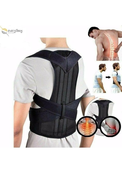 Sağlıklı Duruş Için Medikal Bel Korsesi ve Sırt Düzleştirici