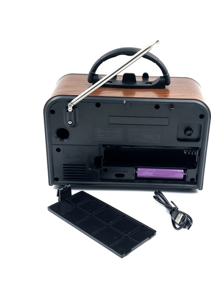 Nns NS-6697BT Taşınabilir Bluetooth Nostaljik Radyo (5051) fırsatları