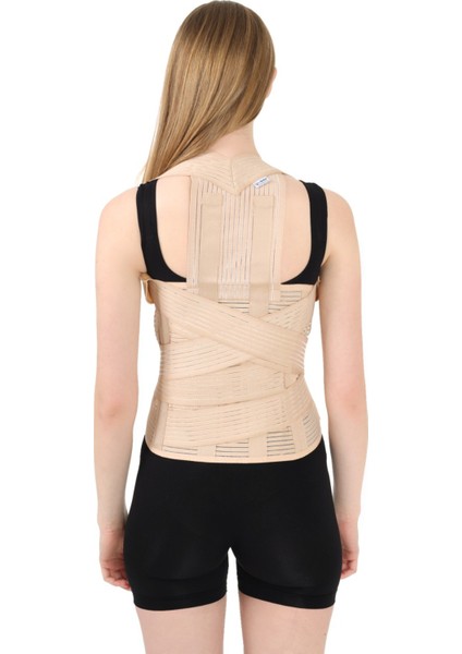 Yüksek Destekli Bel ve Sırt Korsesi, Günlük Rahatlık ve Duruş Desteği