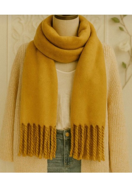 Yumuşak Dokulu Kadın Şal Atkı