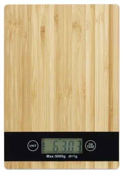 Crown Dijital Hassas Mutfak Tartısı - Terazisi-Hassas Ölçüm 5kg Bambu Görünümlü (5051) indirimleri