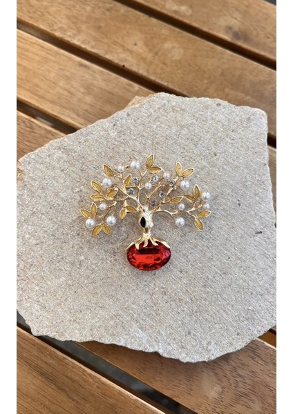Hayat Ağacı Broş