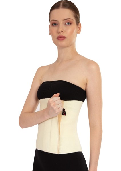 Yün Korse, Cırtlı, Orta Beden, Rahat ve Şık Tasarım