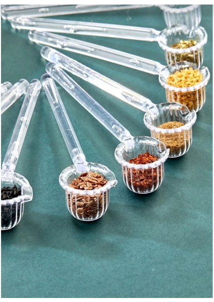 12 Adet Mika Origami Şekilli Şeker ve Kahve Kaşığı | Baharat Şeker Kahve Kaşığı (Cam Değildir) fırsatları