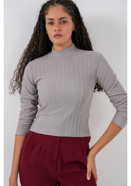 922 Taşlı Body - Gri modelleri