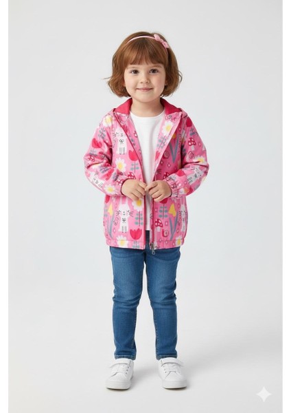Kız Çocuk - Bebek Yağmurluk - Rüzgarlık
