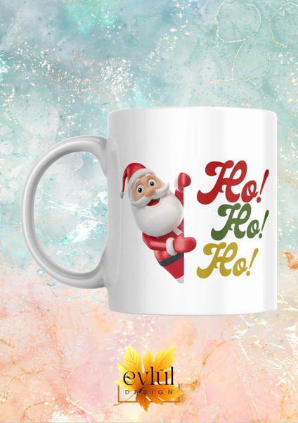 Yılbaşı Özel Tasarım Baskılı Kupa Bardak Hediye Çay-Kahve Bardağı Yılbaşı Hediyesi