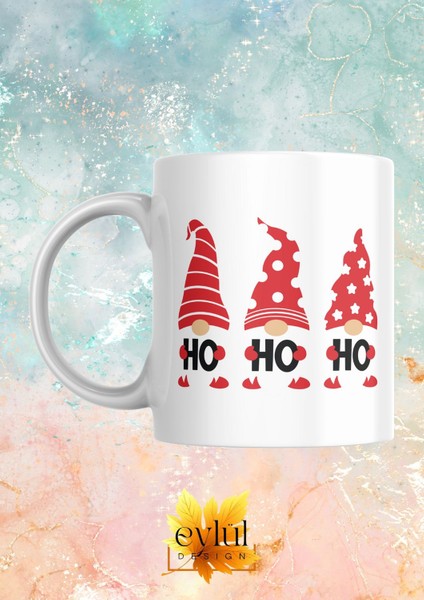 Yılbaşı Özel Tasarım Baskılı Kupa Bardak Hediye Çay-Kahve Bardağı Yılbaşı Hediyesi