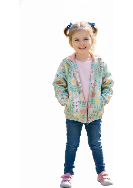 Kız Çocuk - Bebek Yağmurluk - Rüzgarlık