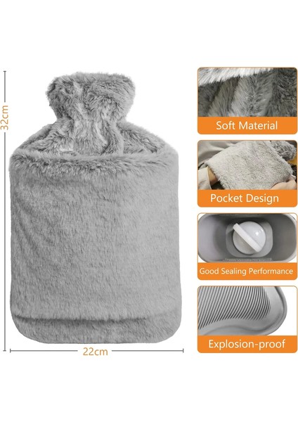 Rubby Sıcak Su Torbaları Peluşlu (5224)