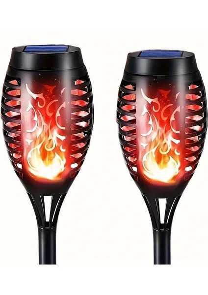 12 Ledli Alevli Solar Bahçe Aydınlatma (2818) fiyatları