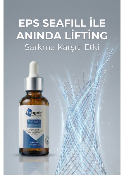 Dolgunlaştırıcı ve Yoğun Nemlendirici Kolajen, Hyaluronic Acid, Algae Cilt Bakım Serumu 30 ml fiyatları