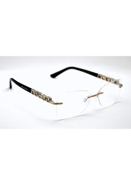 Bvlgarı 2184B 376 Gold Stone Altın Çerçevesiz Kristal Taşlı Kadın Gözlük fiyatları