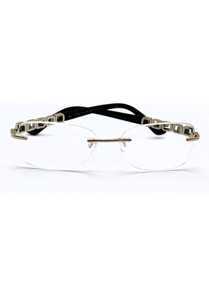 Bvlgarı 2184B 376 Gold Stone Altın Çerçevesiz Kristal Taşlı Kadın Gözlük