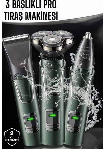Kulak ve Burun Başlıklı Profesyonel Tıraş Makinesi