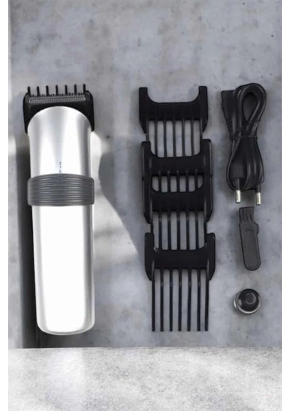 4 Taraklı Taşınabilir Profesyonel Saç ve Sakal Kesme Tıraş Makinesi indirimleri