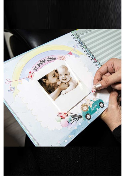 Hamilelik ve Anne Bebek Günlüğü - Sticker Hediyeli