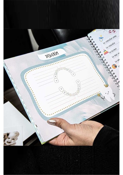 Hamilelik ve Anne Bebek Günlüğü - Sticker Hediyeli