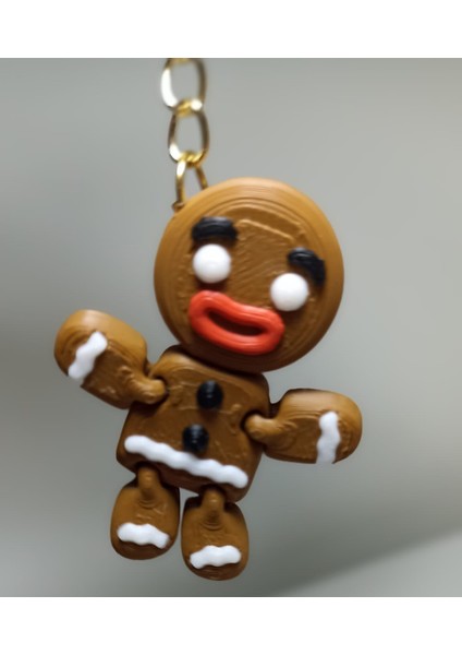 Makay Kurabiye Adam Anahtarlık 2 Adet fırsatları