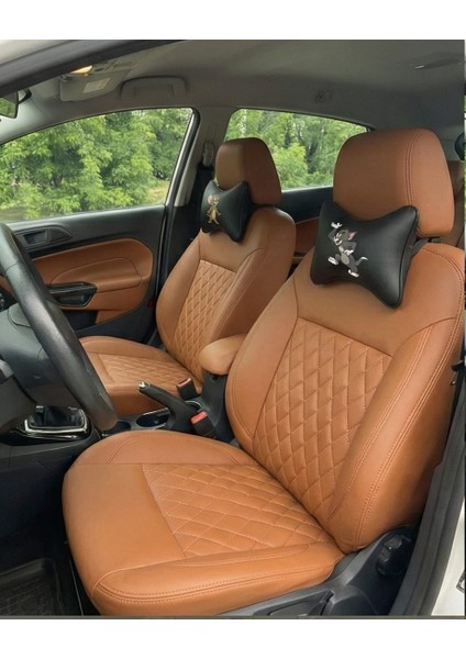 Birbirini Yiyen Çiftlere Özel: Tom ve Jerry Araç Boyun Yastığı Seti