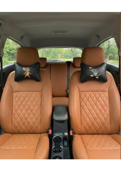 Birbirini Yiyen Çiftlere Özel: Tom ve Jerry Araç Boyun Yastığı Seti fiyatları