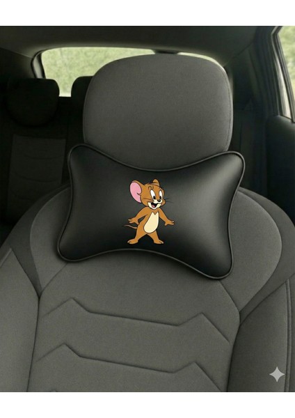 Birbirini Yiyen Çiftlere Özel: Tom ve Jerry Araç Boyun Yastığı Seti modelleri