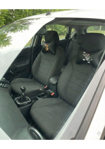 Birbirini Yiyen Çiftlere Özel: Tom ve Jerry Araç Boyun Yastığı Seti indirimleri