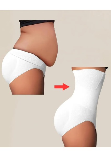 Yüksek Bel Karın Kontrol Şekillendirici Külotları, Kalça Kaldırma, Bel Sıkma Xl fiyatları