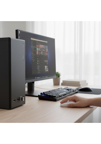 Beyaz Renkli Ergonomik Sessiz Kablosuz Mouse – USB Alıcılı, Ofis ve Oyun Için Konforlu Bilgisayar Faresi MS6310 (5314) modelleri