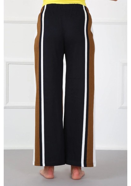 Bayan Penye Bol Paça Pantolon Sütlü Kahve fırsatları