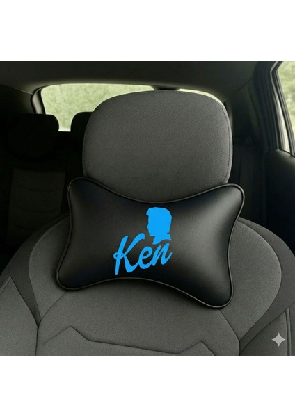 Barbie ve Ken Temalı 2'li Oto Boyun Yastığı Seti - Çiftlere Özel indirimleri
