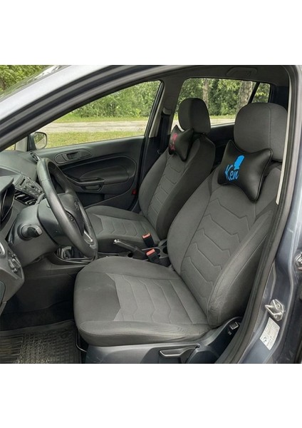 Barbie ve Ken Temalı 2'li Oto Boyun Yastığı Seti - Çiftlere Özel