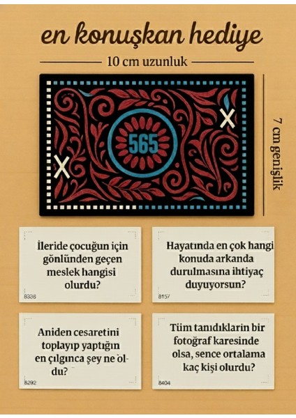 565 Adet Sohbet Başlatıcı Soru Kartları - Arkadaşlar ve Çiftler Için Eğlenceli Kart Oyunu fiyatları
