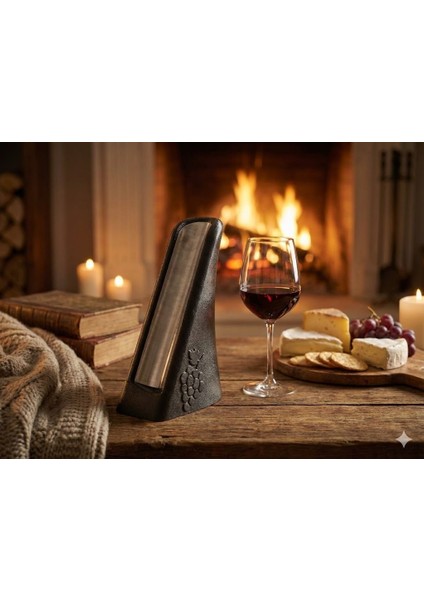 Şarap Soğutucu Yatak, Termojel Soğutucu, Şişe Soğutucu Kova Paslanmaz Çelik Siyah fırsatları