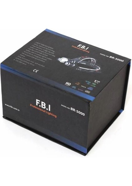 F.b.ı BR-5000 T6 5000 Lm 3xcree Xml-T6+2r5 LED Kafa Feneri fiyatları