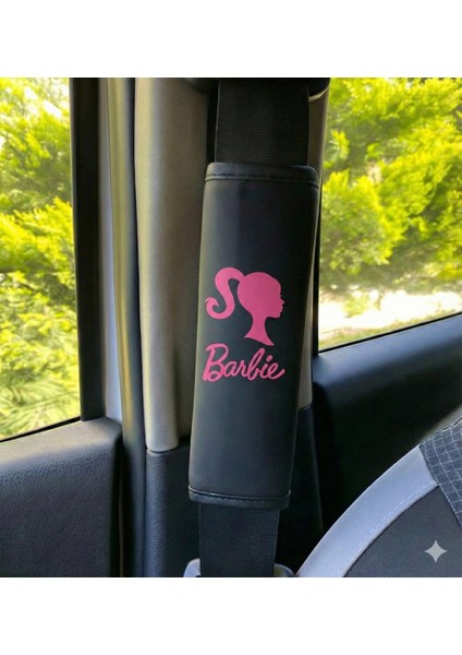 Barbie & Ken Temalı Deri 2'li Emniyet Kemeri Kılıfı Seti fiyatları