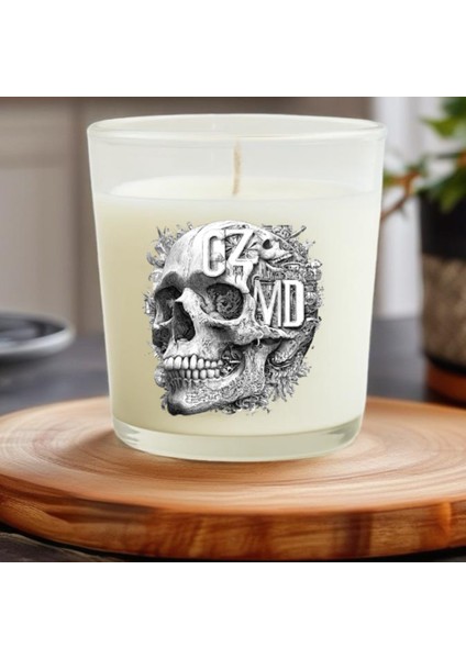 Anatomical Naturel Soya Wax Cam Mum 300 ml – El Üretimi Dekoratif Mum