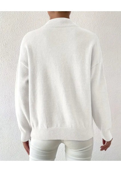 Cottonlab Kadın Uzun Kollu Balıkçı Yaka Triko Bluz fırsatları