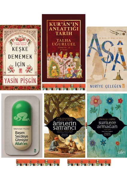 Başım Secdeye Gitmiyor Allahım, Keşke Dememek Için, Asa, Ariflerin Satrancı, Kuranın Anlattığı Tarih Türkiye 2, Sufilere Armağan(6kitao)
