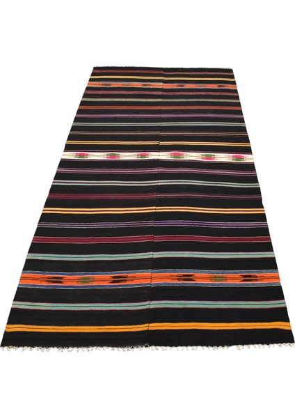 El Dokuma Balıkesir Perde Yün Kilim 0488 - Yeni - Çok Renkli indirimleri