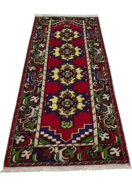 El Dokuma Niğde Yolluk Yün Halı 0510 - Yeni - Çok Renkli fiyatları