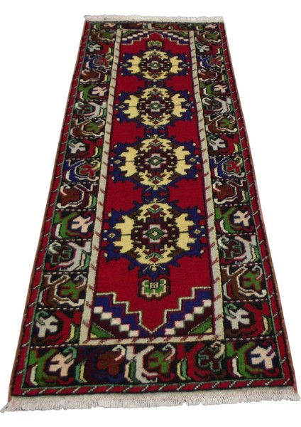 El Dokuma Niğde Yolluk Yün Halı 0510 - Yeni - Çok Renkli modelleri