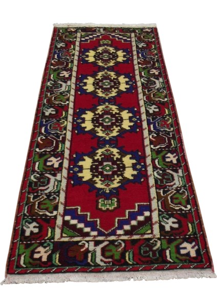 El Dokuma Niğde Yolluk Yün Halı 0510 - Yeni - Çok Renkli fırsatları